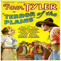 Terror ravnica je ostalo: Roberta Gale Desno: Tom Tyler 1934. Movie Poster Masterprint