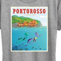 Luca - Portorosso Italija Razglednica - Ženska grafička majica kratkih rukava