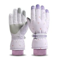 Zimske skijanje tople rukavice Vodootporne termalne rukavice za muškarce i žene, rukavice za dodir na