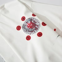 Muška majica Grafički smiješni ljetni japanski pet point rukava Kimono i Wo Cloak Jacke Top bluza Muške