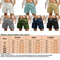 HAITE muškarci kratke hlače elastične struke Ljetne kratke hlače sa džepovima kupaćim trupovima Mini