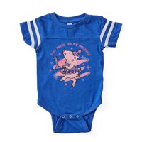 Cafepress - Tutu Piggy 1. rođendan - Slatka novorođenčad za bebe nogomet