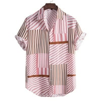 Corashan Fit majice Ljeto Muška modna trend plaža s kratkim rukavima Ispisuje jednokradna majica za