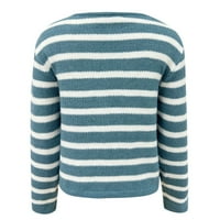 Kaicj ženski džemper ženski list dugih rukava kabeli pletene kardigan džemperi otvara prednju odjeću