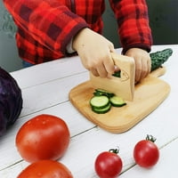Drveni dječji nož za kuhanje i sigurno rezanje povrća Voće, slatka riblja oblik dječje kuhinjske alate,