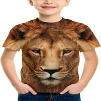 Želite drveće tinejdžeri dječaci Dječji košulje 3D Print Šareni dizajn Grafička majica sa kratkim rukavima