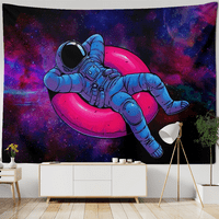 Fraigo astronaut zidne tapiserije Cool astronaut Poster Galaxy Space Tapisery Walling za uređenje sobe