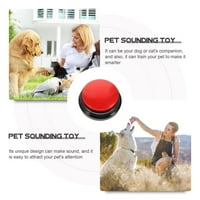 Nuolu gumb za pse gumbi za palcanje dugme za snimanje zvučnih zvučnih zvučnih glasova snimanja za kućne
