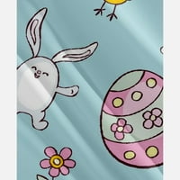 Easter Bunny Eggs Funny Print polo majice za žene Slim humor odjeća za dječju djevojku