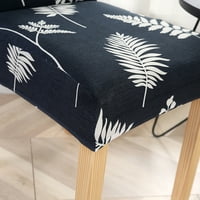 Yipa Stretch stolica s klizač za ručicu za pranje rublja prekrivača tiskane stolice za sjedala klizač
