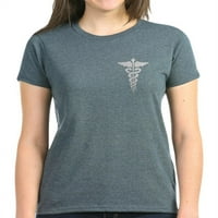 Cafepress - Medicinski simbol CADUCEUS - Ženska tamna majica