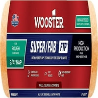 Wooster original 9 Ne-censki Super Fab FTP 3 4 Nap valjak RR933-9