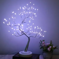 Chictail LED bajka Lampica stabla stola svjetlo sa LED perlicama Baterija koja se radi s tajmerom i