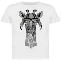 Sketch Giraffe kaciga Majica Muškarci -Image by Shutterstock, Muškarci XX-Large