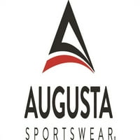 Augusta Quantum pulover kratkih rukava crna narandžasta bijela l