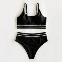 Bigersell seksi bikini setovi za žene Žene Bikini Print Set kupaći kostimi podstavljeni biciklis brate
