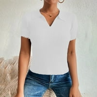 HUNPTA T majice za ženske majice kratkih rukava sa kratkim rukavima za letnje tunike za ležerne