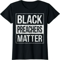 Majica black propovjednika - majica za pastor