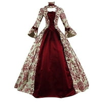 Srednjovjekovna haljina HVYesh Plus size za žene Formalna kugla haljina Viktorijanska haljina Trumt