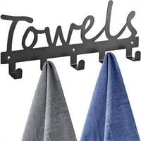 Držač ručnika Zidni ručnike za ručnike Kuke za kupatilo Kuhinjski skladištenje Organizuj