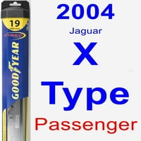 Jaguar X-Typ Wiper Wiper sečiva - Hybrid