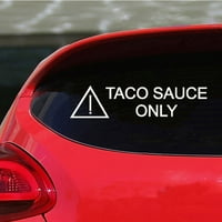 Park Taco sos samo reflektirajuće auto vozila Kućište naljepnica naljepnica ukras