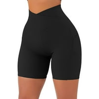 Ženske hlače uska koverta navojna joga visoka struka verzija Fitness Chrysanthemum Print Sportske kratke
