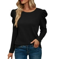 Koaiezne bluze za žene Ženska modna šiva košulja za puff