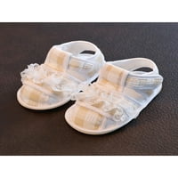 Djevojke za bebe Prvi šetači Crib Cipele Comfort Mary Jane Prozračna princeza haljina za cipele za cipele