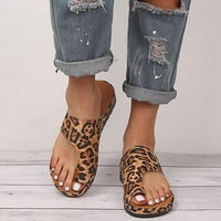 Sandale za žene čišćenje Žene Dression Comfy platforme casual cipele ljetna plaža Travel papera Flip