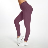 Pgeraug hlače za žene mjehuriće za dizanje vježbi fitness trčanje visokih struka joga hlače joga hlače