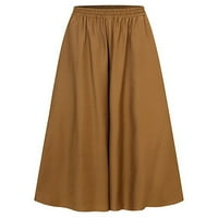 Gomelly Dame Palazzo Pant visoke strukske pantalone za vrećama Drće žene Lounge Ljetne duge hlače Široka