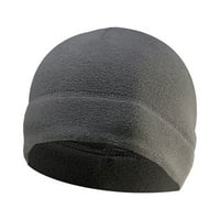 Vanjska kapa od runa, puna boja debela dodatna toplo jednostavan stil Unise Sports Zimska termalna beska