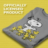 Kikiriki - Snoopy svemir Beagle Astronaunt Crewneck Fleece pulover Dukseri