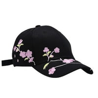 Fdelink modni muškarci i žene cvjetne vezenje vrhunske kape za sunčanje bejzbol kapa, kapa