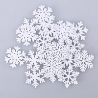DIY Christmas Snowflake viseći niz šest-bar trodimenzionalni snežni pahuljica