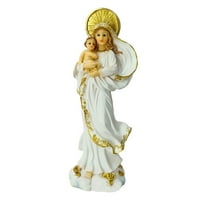 Blažena majka i dijete Isus Figurine katoličke skulpture za polica