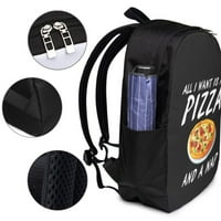 Sve što želim je ruksak za pizzu i naptonu za hranu lagani laptop ruksak za laptop za školu putovanja