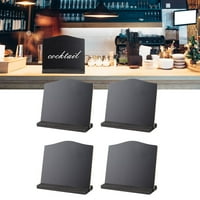 Postavite inovativan dvostrani mini ornament za Blackboard za kućni bar Desktop Dekoracija, dekor desktop