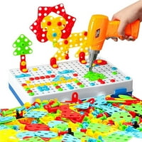 Djetelina Kids Construction Toy Set, PUN-tačka umjetnost Puzzle Stam Building Toy, Istražite igračku
