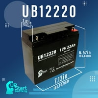 - Kompatibilna kurvačica baterija - Zamjena UB univerzalna zapečaćena olovna akumulatorska baterija