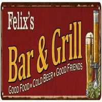 Felixov bar i roštilj crveni man pećinski dekor znak 108240054169