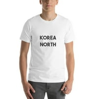 2xl Koreja North Bold majica s kratkim rukavima pamučna majica po nedefiniranim poklonima
