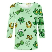 Funny St. Patrick's Dnevna majica Muška sretna irska poklon majica Lucky Shamrock bluza Ples Leprechauns
