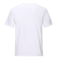 Clearsapirani geometrijski grafički vrhovi Ljetne majice Crewneck Fashion Harajuku bluza Tees Ležerne