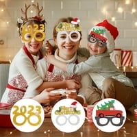 Farfi Xmas naočale za privlačenje očiju Izvrsni lijepi višestruki stilovi Božićni ukras Božić smiješne