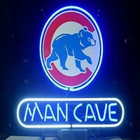 Queen Sense 14 X10 za Chicagos sportski tim mladunci hodanje medvjeda neonski znak man pećina ručno rađena neon 114mcccwbb