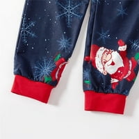 Božićne pidžame Porodica podudaranje odraslih žena Muška djeca Xmas party PJS postavljeni noćni odjećni