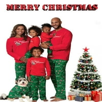 Božićna porodica koja odgovara pidžami setovi Santa Print Wearweary Holiday Xmas Loungewear Jammies