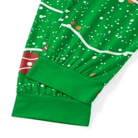 Gwiyeopda Božićna porodica Pajamas Odgovarajući set Božićno drvce Ispiši odmor Loungewear Spayewear